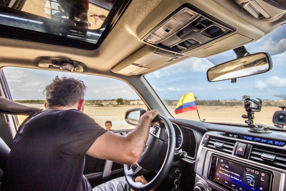 Viagem de carro pela America do Sul