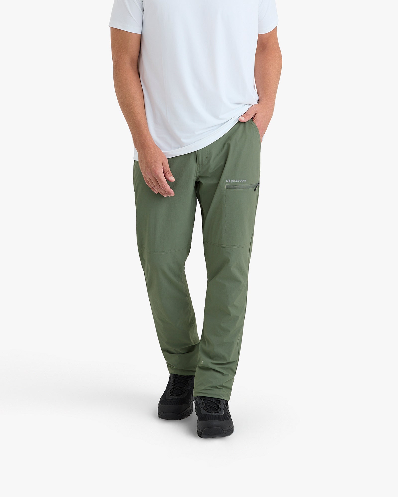As 10 melhores calças para trekking existentes no mercado Brasileiro 31 Calça técnica Discovery masculina verde da Galápagos Outdoor